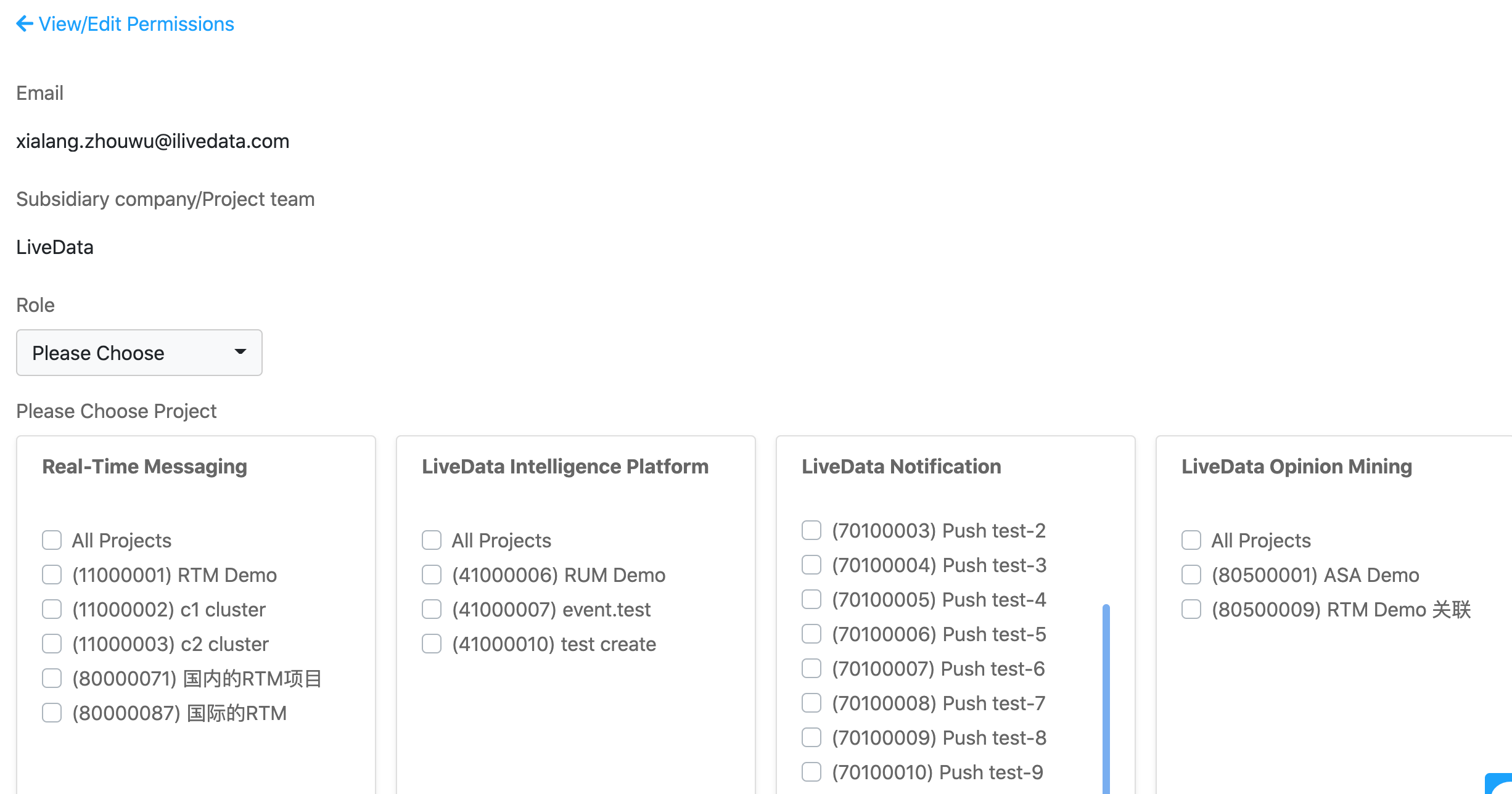 Permission Assignment Process